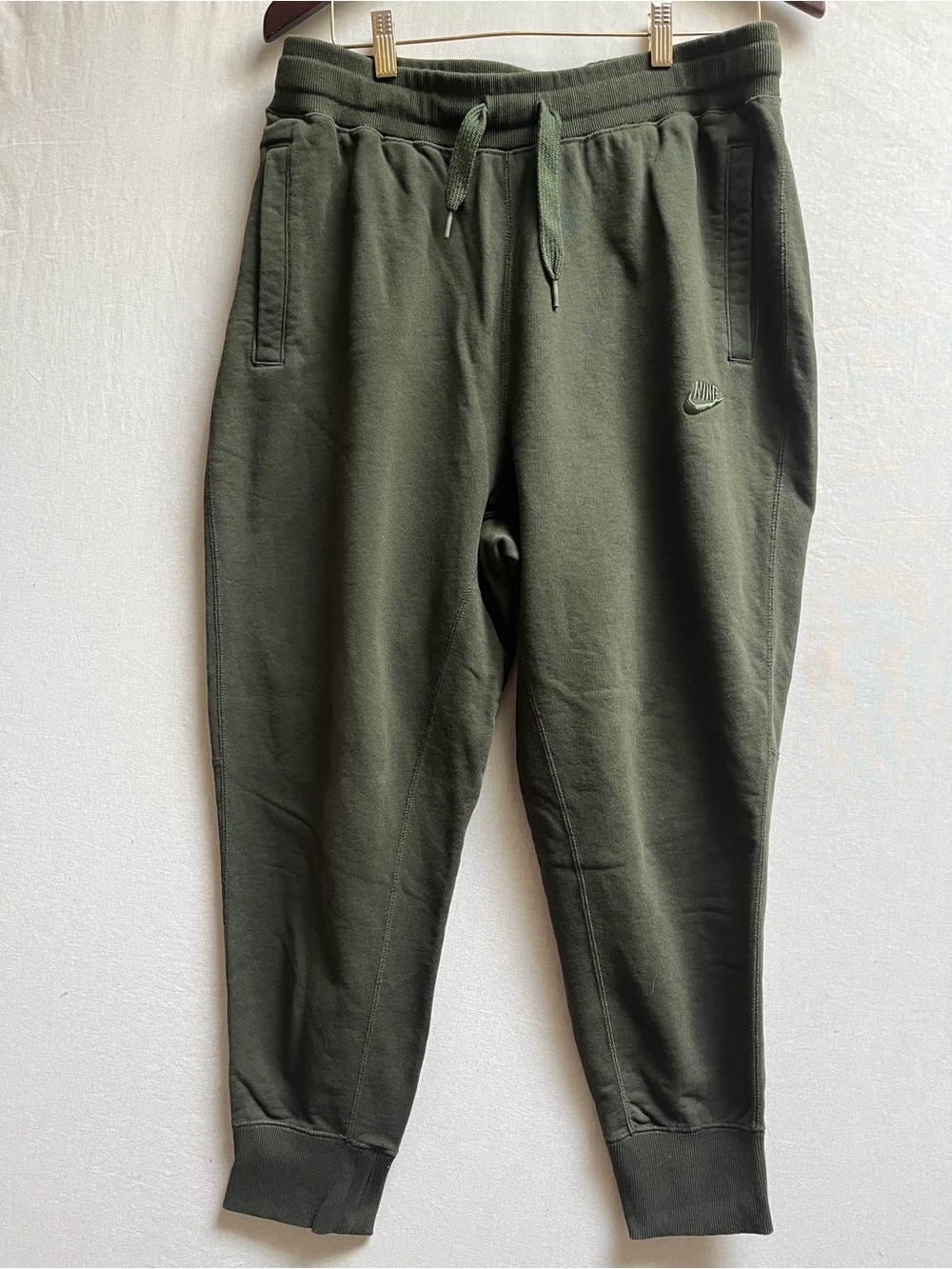 Nike Sportswear Classic Heavyweight Fleece Joggers Sequoia Green Men's Large